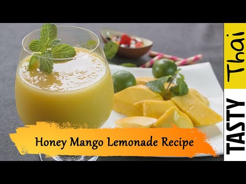 Honey Mango Lemonade (Cool &amp; Refreshingly Tasty)