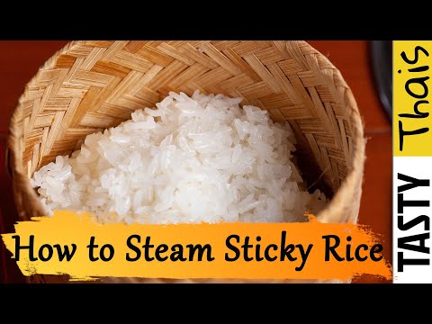 How to Steam Sticky Rice in a Saucepan or Cheap Regular Steamer