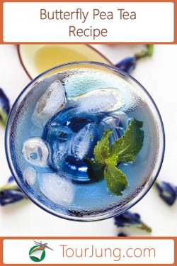 Image for Butterfly Pea Flower Tea Recipe