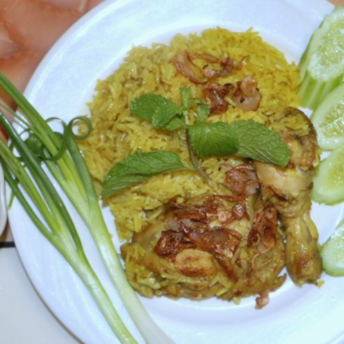 Khao Mok Gai (Thai Biriyani Chicken)