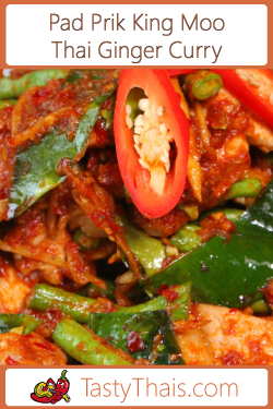 Red Curry with Pork & Ginger Recipe Image