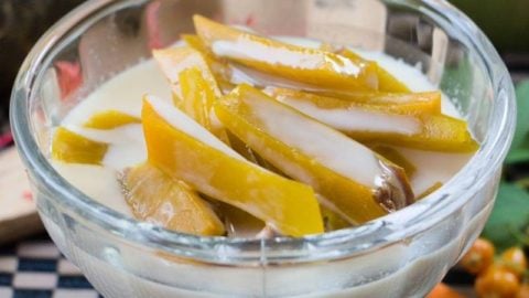 Pumpkin in Coconut Milk - Sweet Thai Dessert (Kaeng Buat Fak Tong) Image for Pumpkin in Coconut Milk Recipe