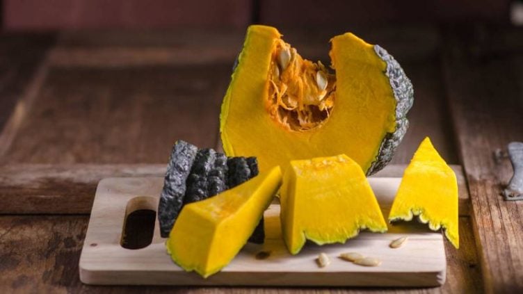 Image of suitable pumpkin for Coconut dessert recipe