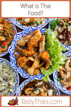 Image of various regional thai food dishes