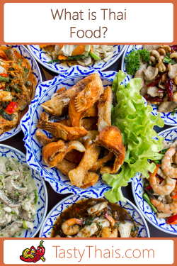 Image of various regional thai food dishes