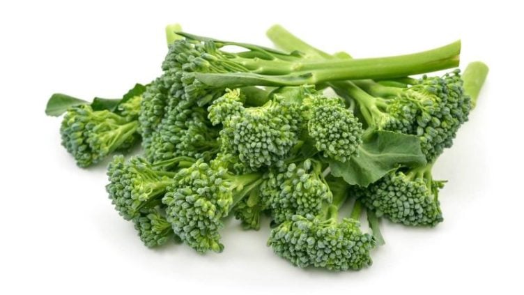 Photo of raw broccolini