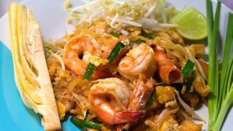 Quick & Easy Authentic Shrimp Pad Thai Recipe Photo of Shrimp Pad Thai