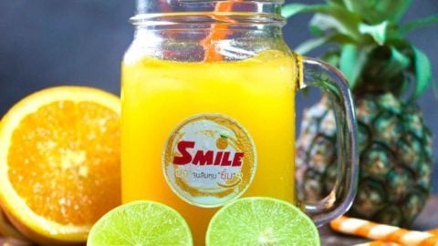 Easy Tropical Fruit Punch Recipe for Juicers Photo of finsihed tropicla fruit punch