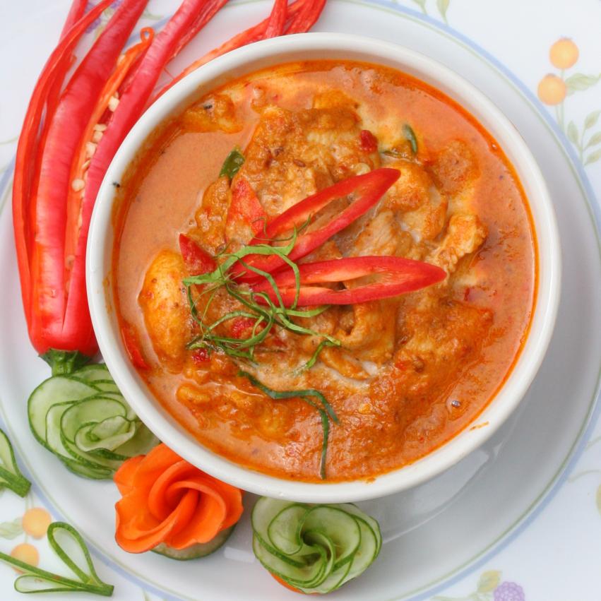 Best Thai Chicken Panang Curry Recipe - Easy, Quick &amp; Tasty