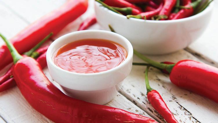 Photo of Hot Chilis and Chili Sauce
