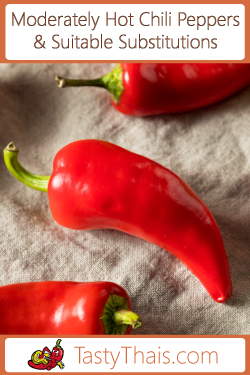 photo of a moderately hot chili pepper substitute