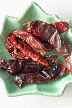 photo of Thai dried chilies