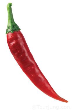photo of a mirasol chili pepper