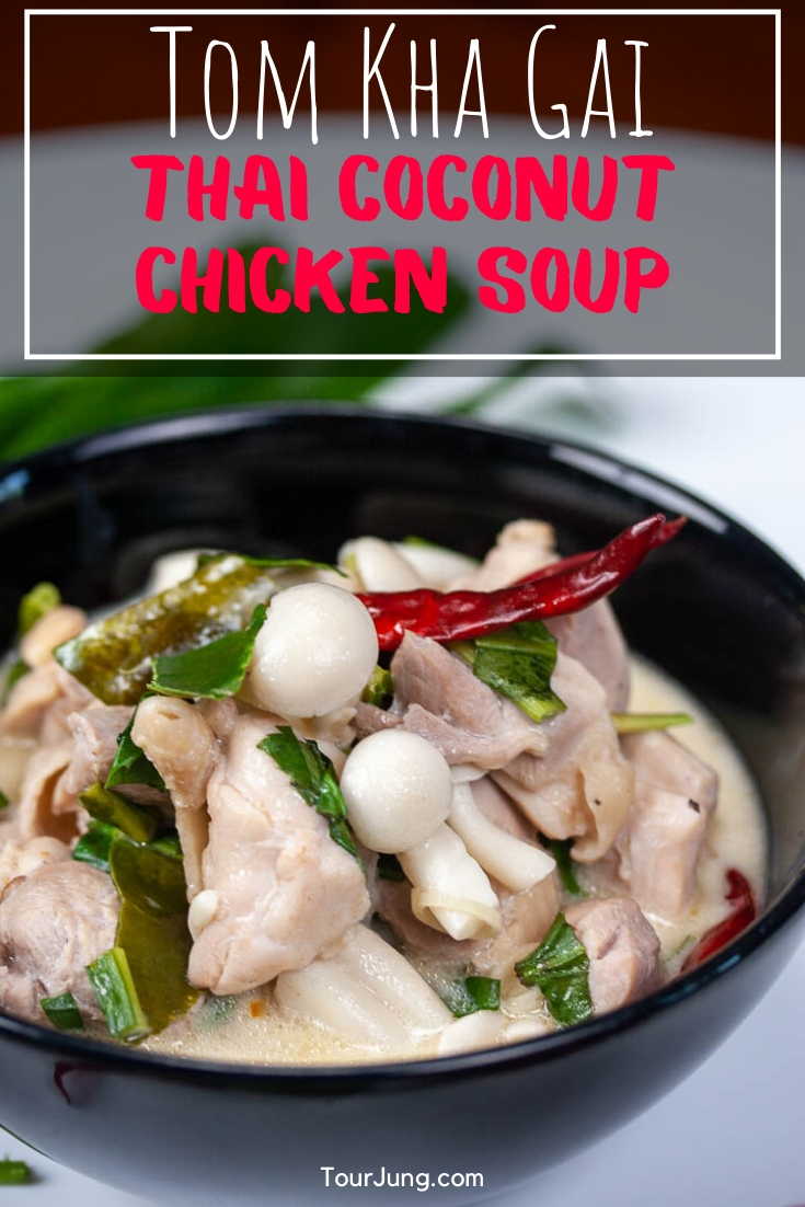 Easy & Authentic Tom Kha Gai Recipe - Thai Chicken Coconut Soup Tom Kha Gai Recipe photo