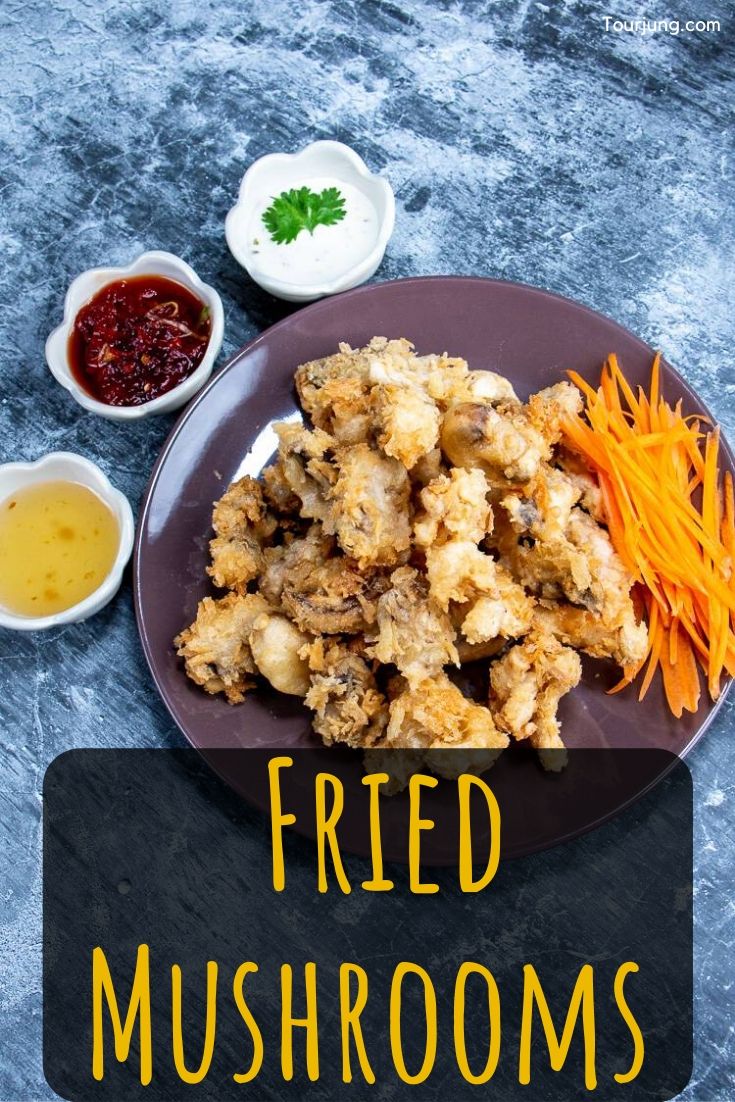 Fried Mushrooms With Awesome Thai Sweet Chili Dip Perfect!