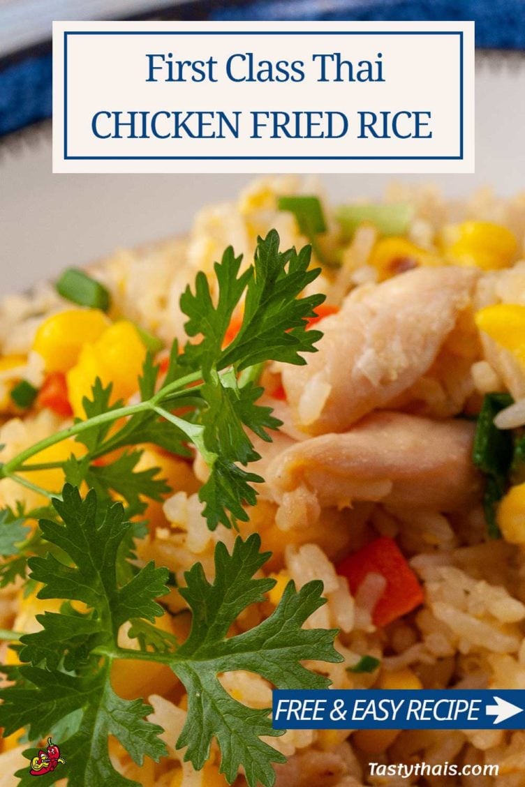 Perfectly Easy Thai Chicken Fried Rice in Under 15 Minutes photo of the best thai chicken fried rice on the planet