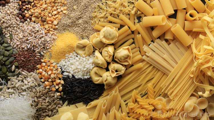 What Food to Stock Up On to Weather the Coronavirus Pandemic - Essentials photo of rice and pasta which ar a good source of carbohydrate for your diet that can be stored long term