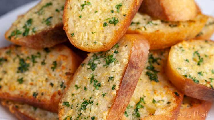 Perfect Air Fryer Garlic Bread So Tasty