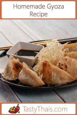 Making Homemade Gyoza, Filling & Pan Frying