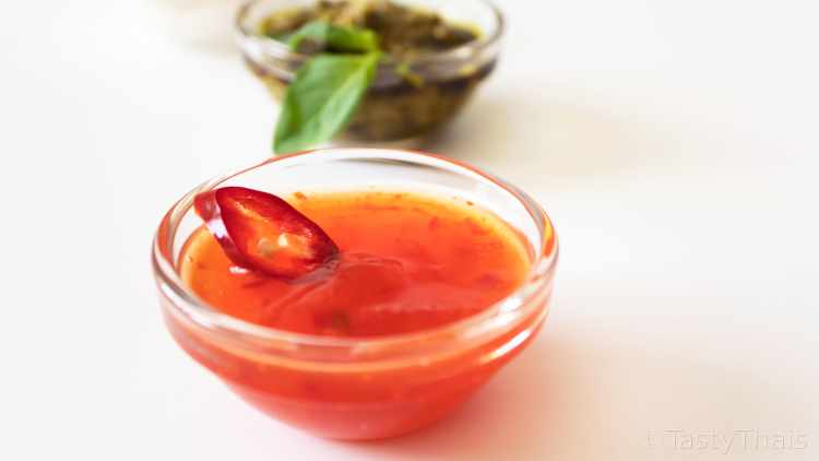 Thai sweet chili sauce condiment