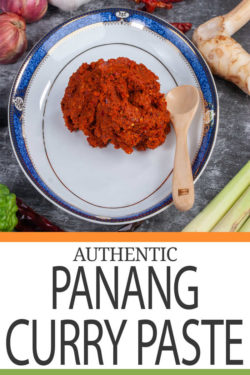 Authentic Homemade Panang Curry Paste