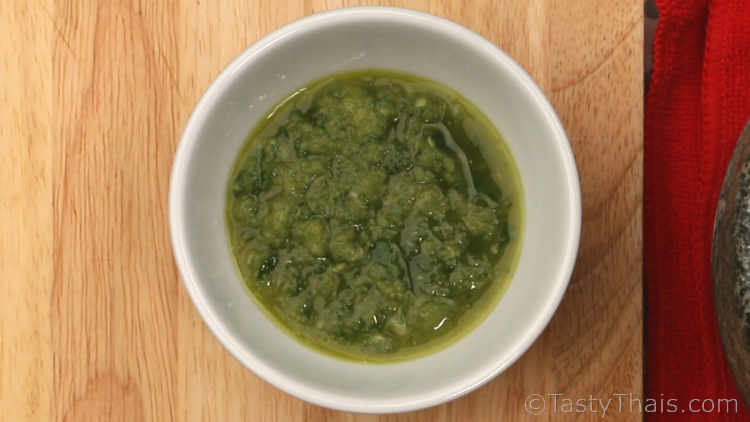 Thai Green Seafood Dipping Sauce