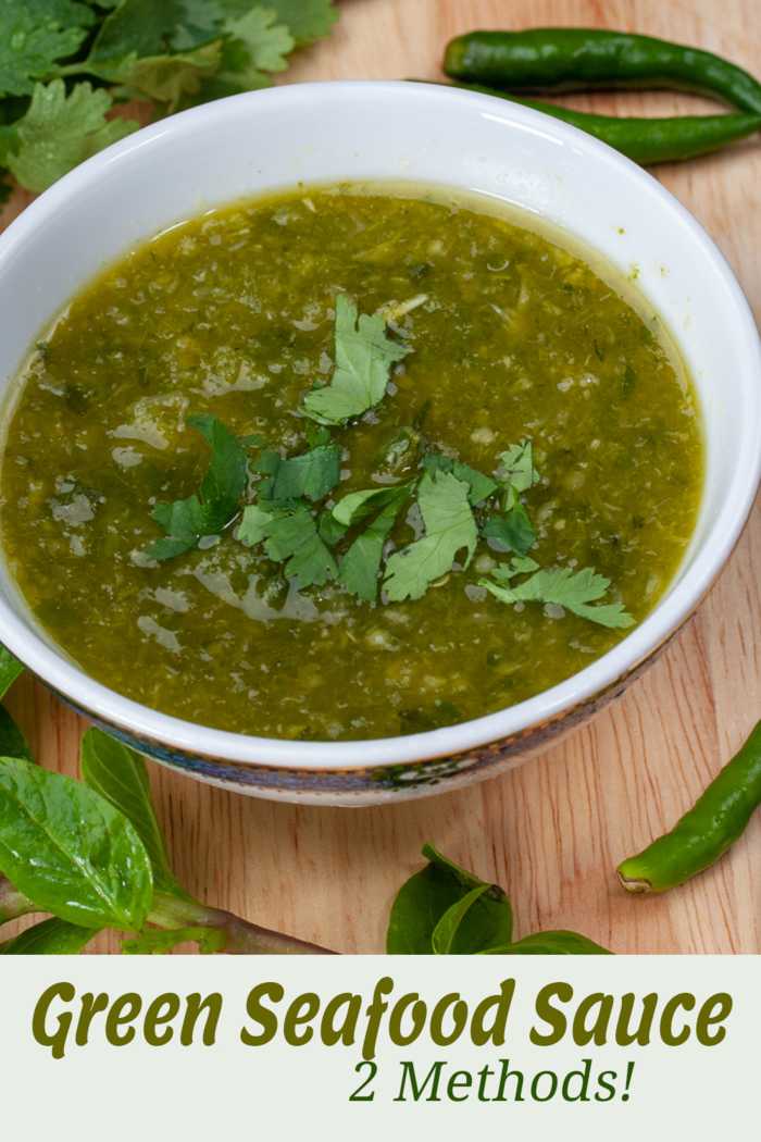 Thai Seafood Dipping Sauce Recipe Green Nam Jim Seafood