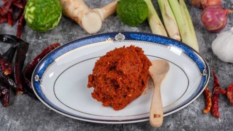 Homemade Panang Curry Paste