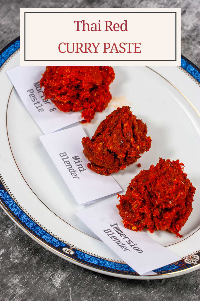 Homemade Thai Red Curry Paste Recipe Thai Red Curry Paste 3 Methods Compared